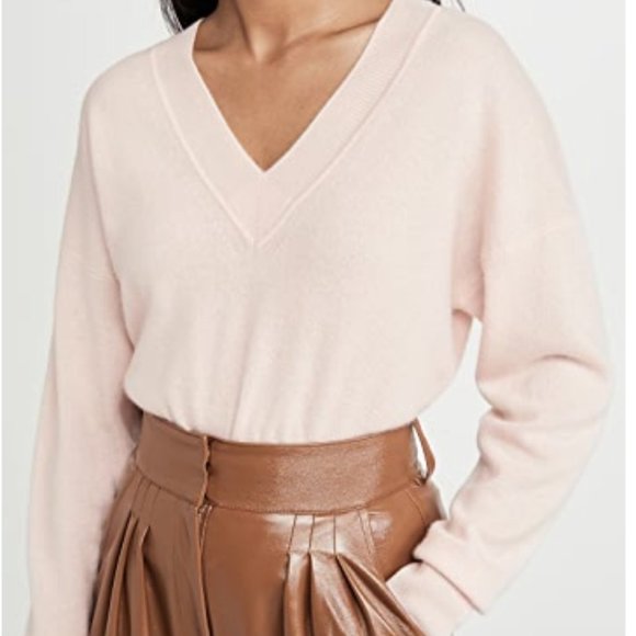 Naadam Sweaters - NAADAM V Neck Cashmere Sweater